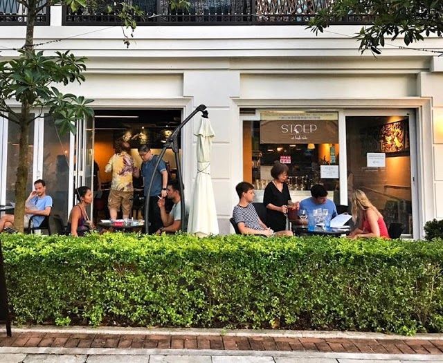 The STOEP at high tide